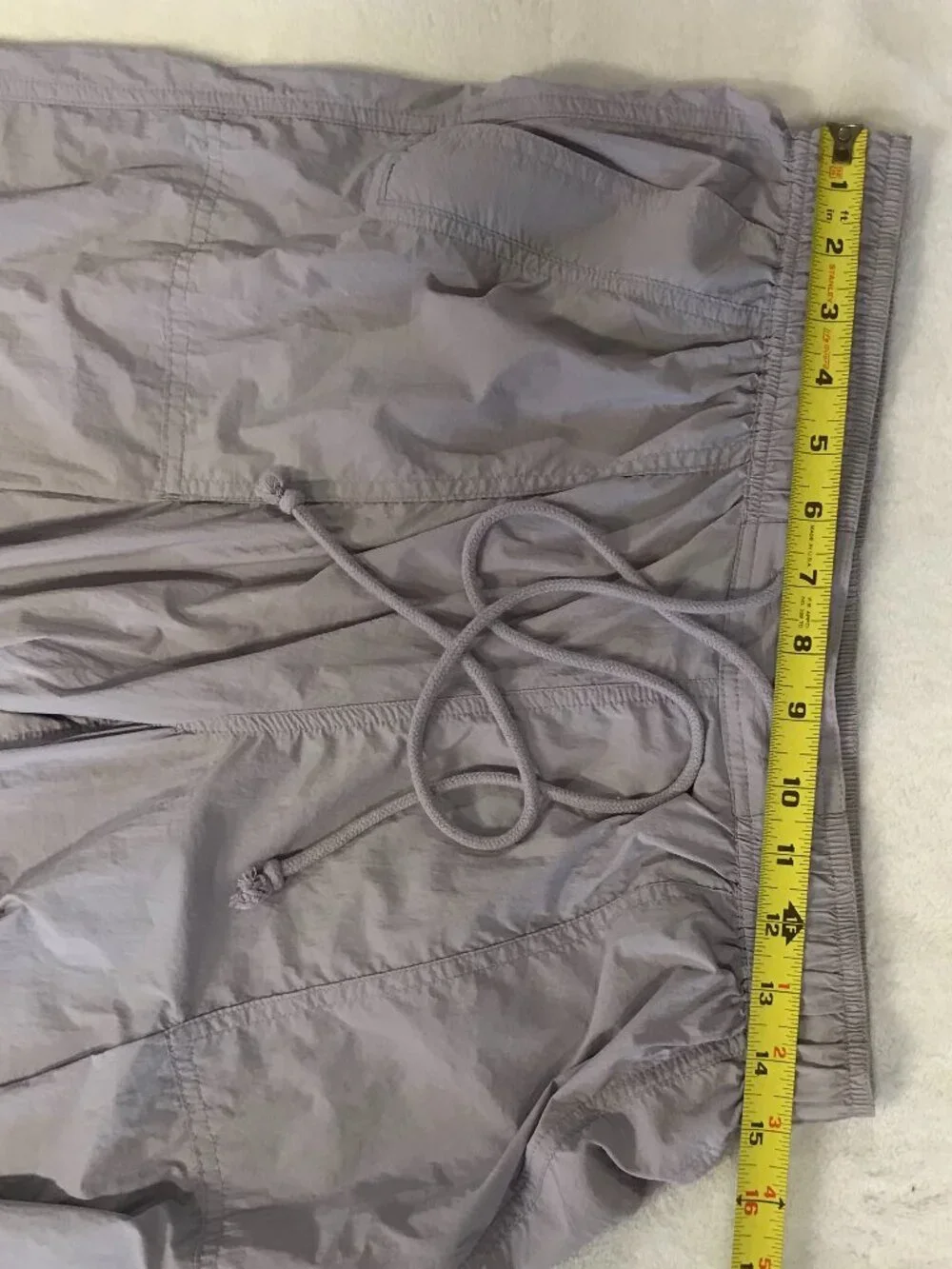 Anthropologie Light Lavender Cargo Joggers - Picture 4 of 9